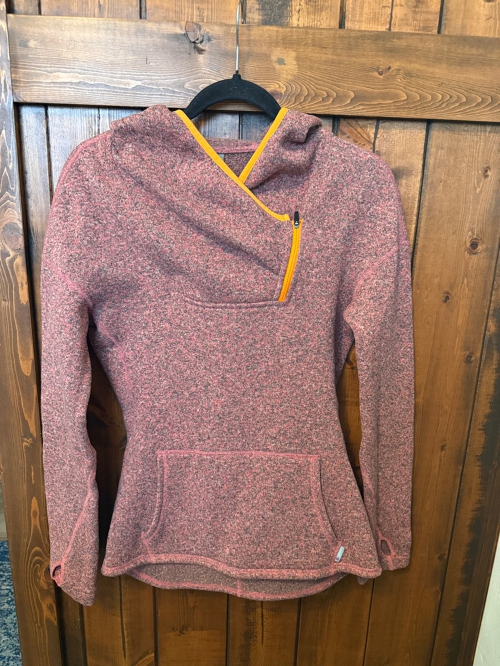 STIO Sweetwater Fleece Hoodies, blooming Horizon Heather (pink), Size S